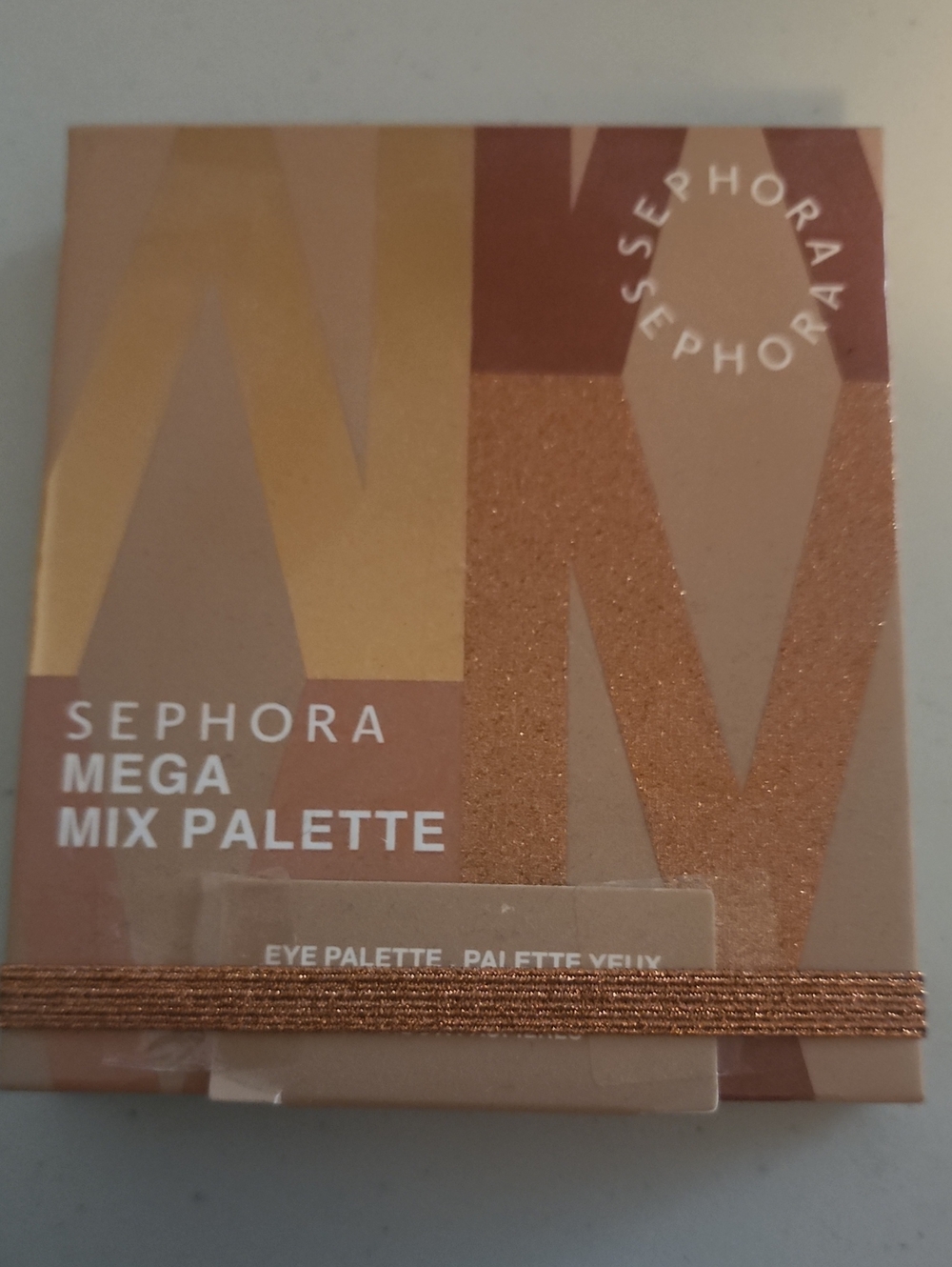 NWT Sephora Mega Mix Palette - Rose Gold and Warm Bronze - Picture 1 of 3